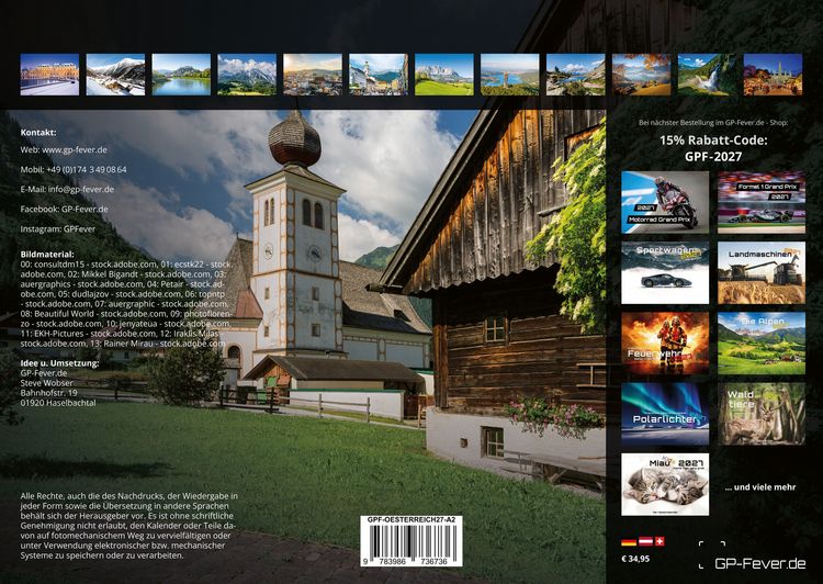 Produktbild: &Ouml;sterreich - 2027 - Kalender DIN A2