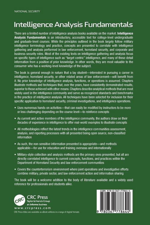 Produktbild: Intelligence Analysis Fundamentals