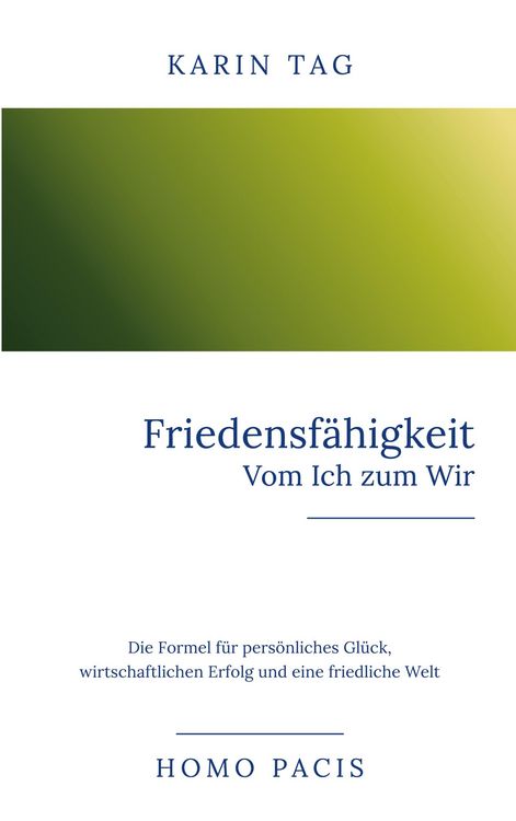 Produktbild: Friedensf&auml;higkeit: Vom Ich zum Wir