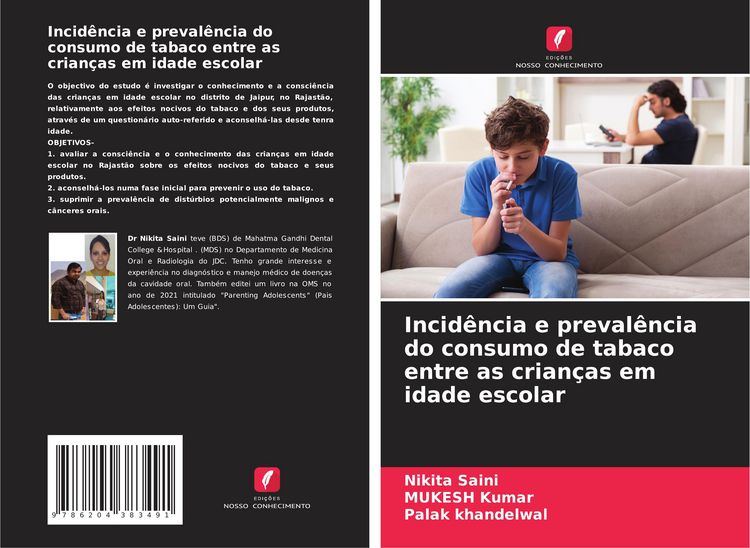 Produktbild: Incid&ecirc;ncia e preval&ecirc;ncia do consumo de tabaco entre as crian&ccedil;as em idade escolar