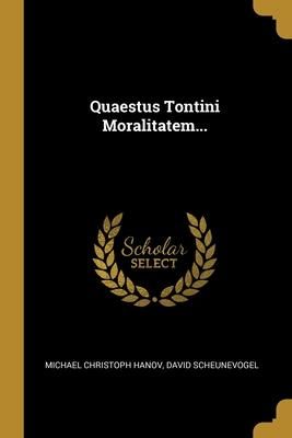 Produktbild: Quaestus Tontini Moralitatem...