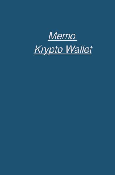 Produktbild: Memo Krypto Wallet