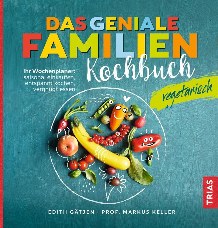 Produktbild: Das geniale Familienkochbuch vegetarisch