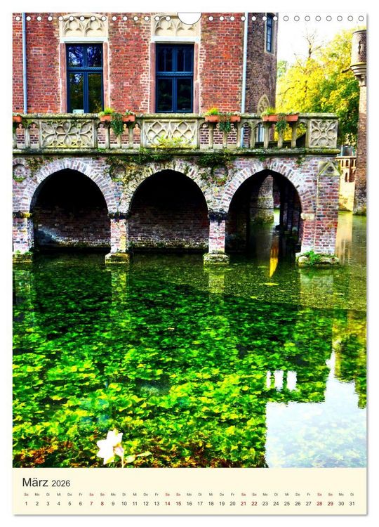 Produktbild: Traumschloss Paffendorf - Ein Juwel im Rheinland (Wandkalender 2026 DIN A3 hoch), CALVENDO Monatskalender