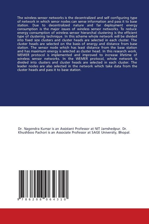 Produktbild: Energy Efficiency in WSN by Employing Cluster to Head Noise Protocol