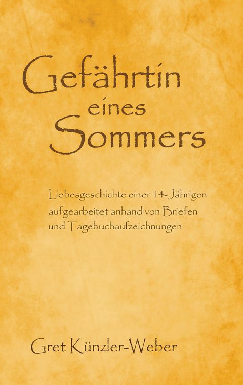 Produktbild: Gef&auml;hrtin eines Sommers