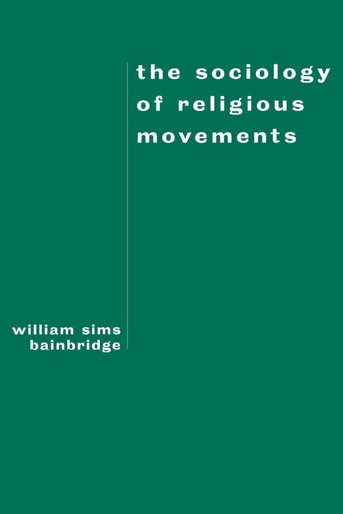 Produktbild: The Sociology of Religious Movements