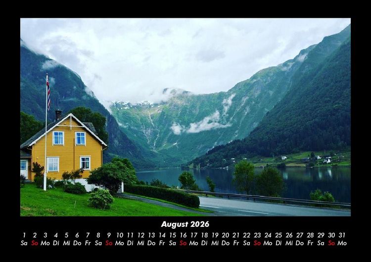 Produktbild: Bergige Welten 2026 Fotokalender DIN A3
