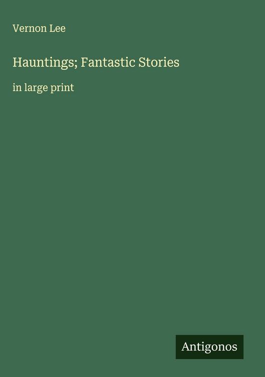 Produktbild: Hauntings; Fantastic Stories