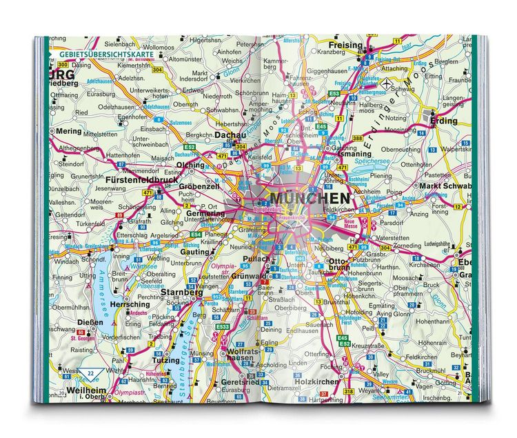 Produktbild: KOMPASS Wanderlust M&uuml;nchen und Umgebung