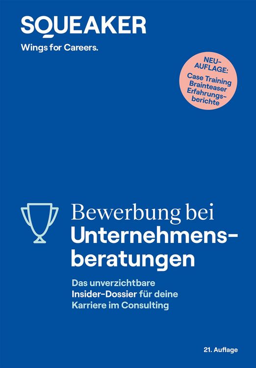 Produktbild: Bewerbung bei Unternehmensberatungen (21. Auflage)