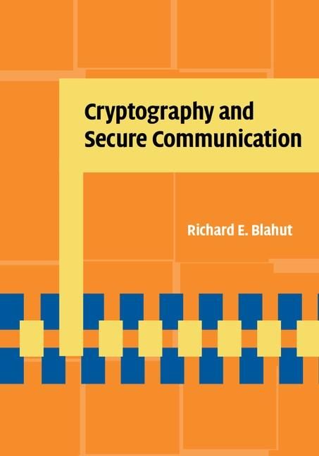 Produktbild: Cryptography and Secure Communication
