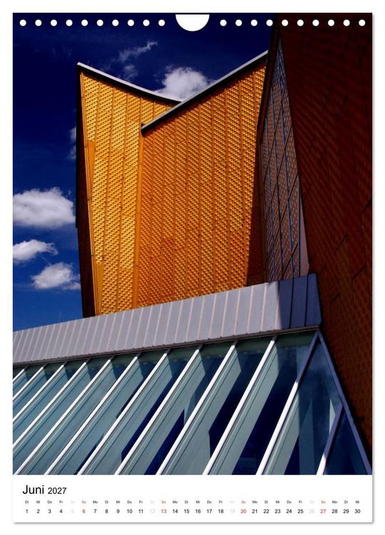 Produktbild: Philharmonie und Kammermusiksaal Berlin (Wandkalender 2027 DIN A4 hoch), CALVENDO Monatskalender