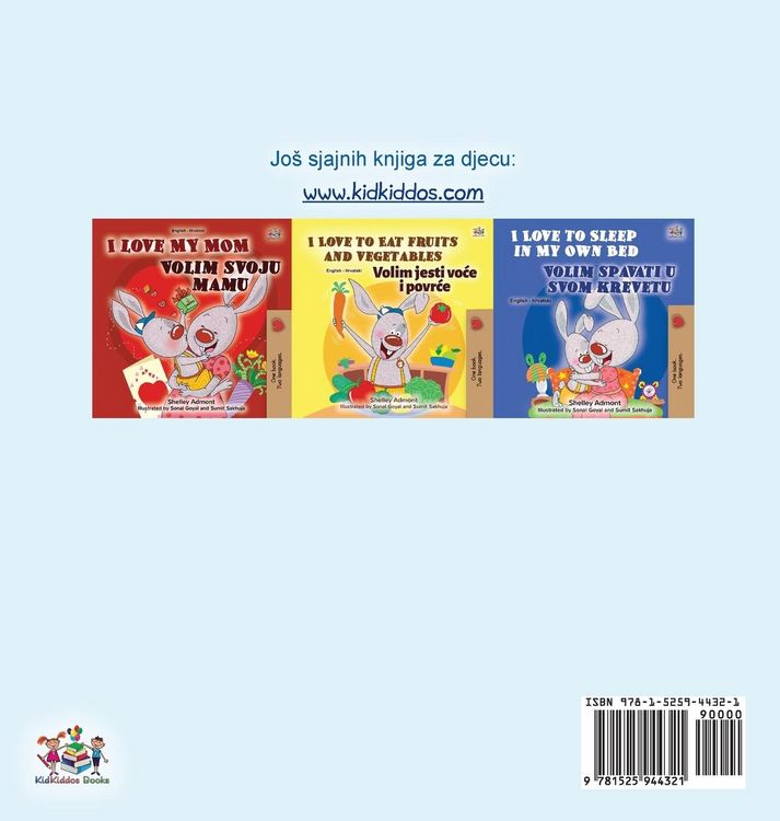 Produktbild: I Love My Dad (Croatian Children's Book)