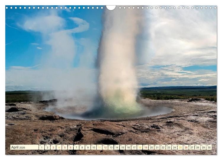 Produktbild: Gewaltige Natur - bedrohlich und sch&ouml;n (Wandkalender 2026 DIN A3 quer), CALVENDO Monatskalender