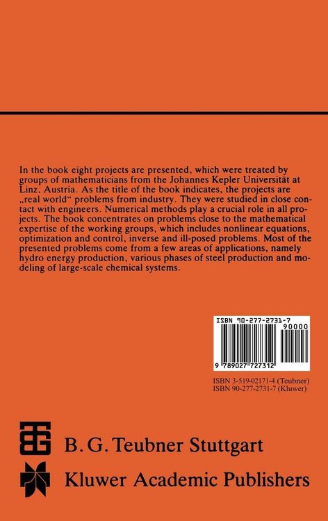 Produktbild: Case Studies in Industrial Mathematics