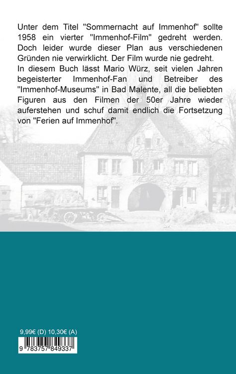 Produktbild: Sommernacht auf Immenhof