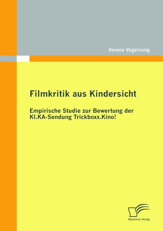 Produktbild: Fimkritik aus Kindersicht