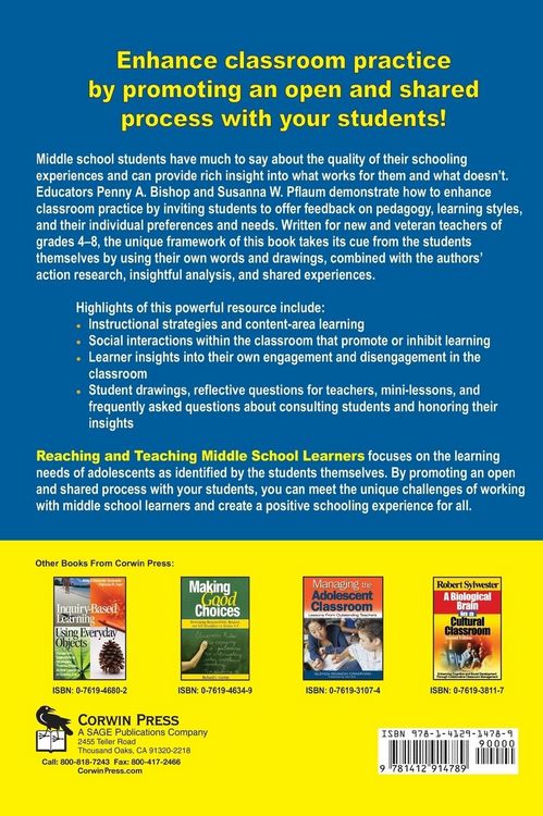 Produktbild: Reaching and Teaching Middle School Learners