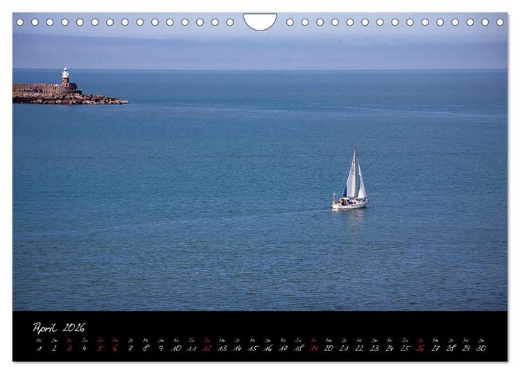 Produktbild: Wales - Pembrokeshire Coast Path (Wandkalender 2026 DIN A4 quer), CALVENDO Monatskalender
