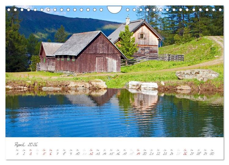 Produktbild: Einladung auf die Salzburger Almh&uuml;tten (Wandkalender 2026 DIN A4 quer), CALVENDO Monatskalender