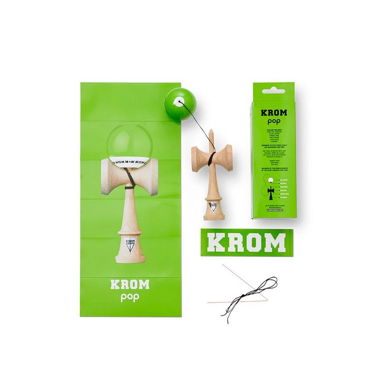 Produktbild: KROM Kendama POP LOL lime green