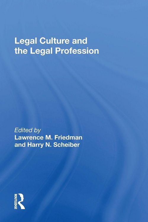 Produktbild: Legal Culture And The Legal Profession