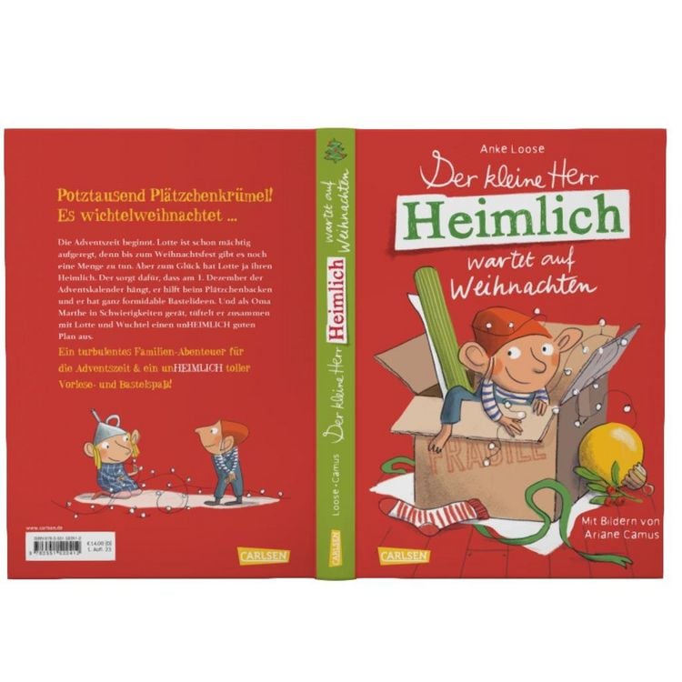 Produktbild: Der kleine Herr Heimlich wartet auf Weihnachten