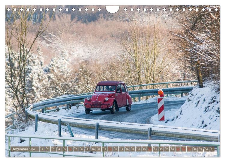 Produktbild: Citro&euml;n 2 CV - Zum Kippen zu schade (Wandkalender 2026 DIN A4 quer), CALVENDO Monatskalender