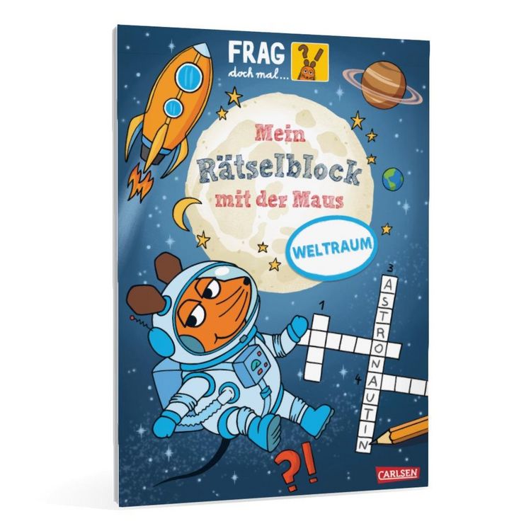 Produktbild: Frag doch mal ... die Maus: Mein R&auml;tselblock mit der Maus - Weltraum