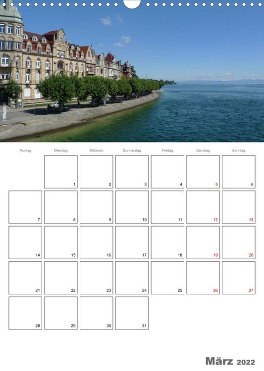 Produktbild: Konstanz am sch&ouml;nen Bodensee (Wandkalender 2022 DIN A3 hoch)