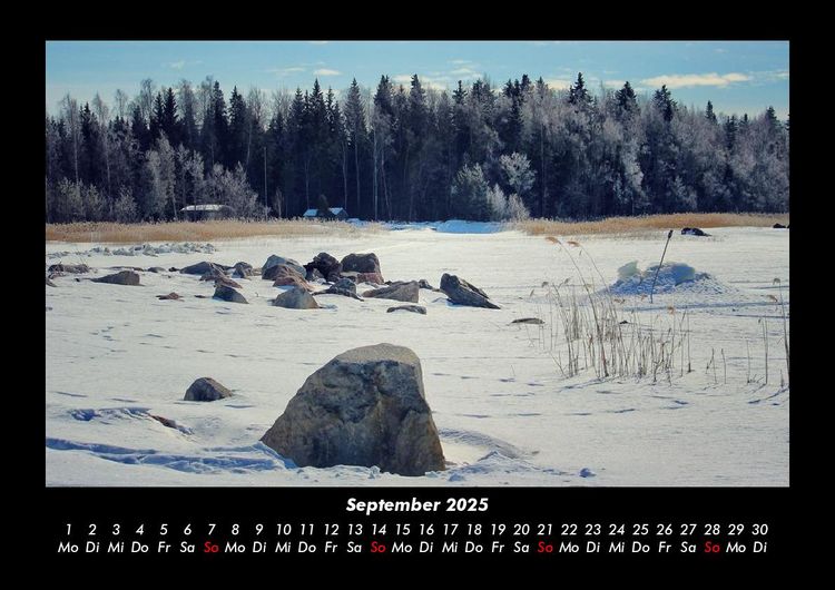 Produktbild: Winterzauber 2025 Fotokalender DIN A3