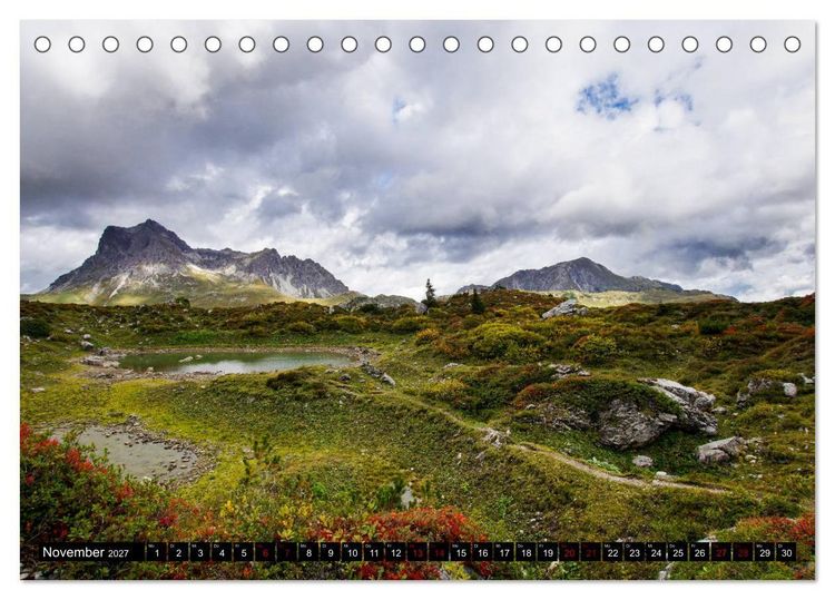 Produktbild: Wundersch&ouml;nes Lechtal (Tischkalender 2027 DIN A5 quer), CALVENDO Monatskalender