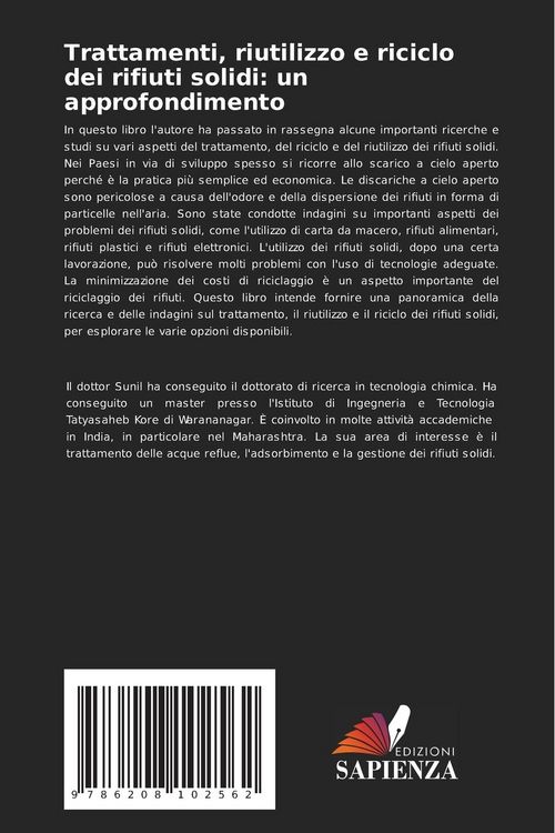 Produktbild: Trattamenti, riutilizzo e riciclo dei rifiuti solidi: un approfondimento