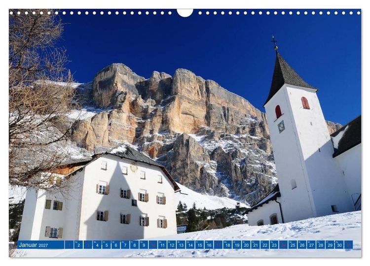Produktbild: Romantische Kirchen und Kapellen (Wandkalender 2027 DIN A3 quer), CALVENDO Monatskalender