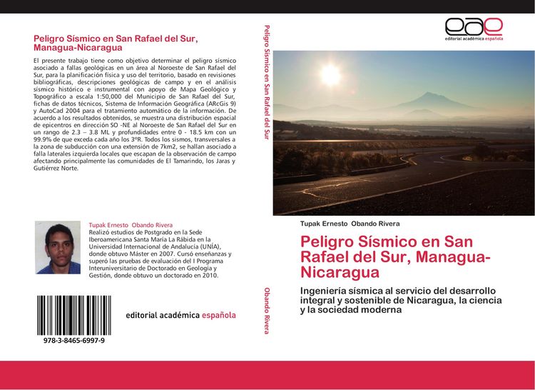 Produktbild: Peligro S&iacute;smico en San Rafael del Sur, Managua-Nicaragua
