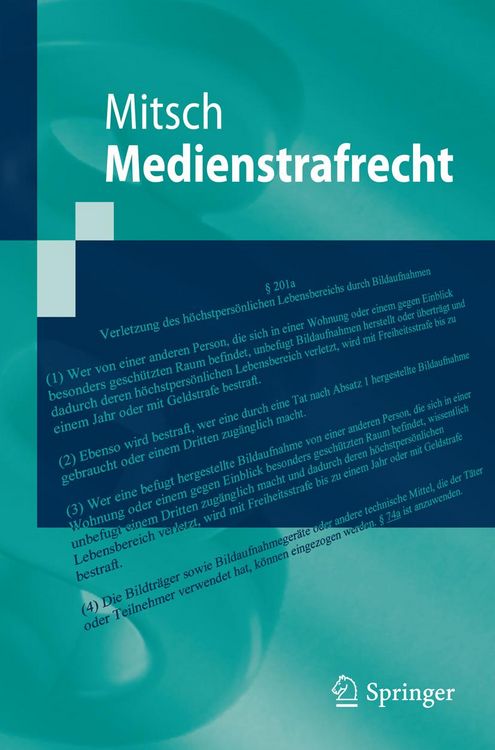 Produktbild: Medienstrafrecht