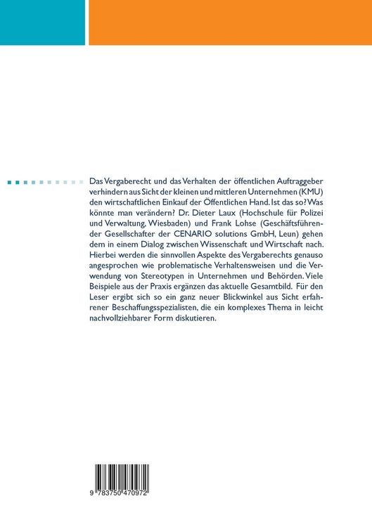 Produktbild: Anspruch und Wirklichkeit in der &ouml;ffentlichen Beschaffung