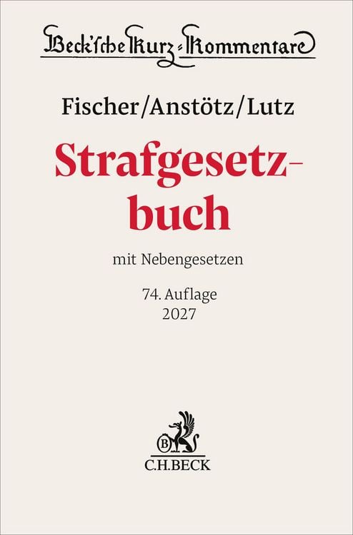 Produktbild: Strafgesetzbuch. StGB