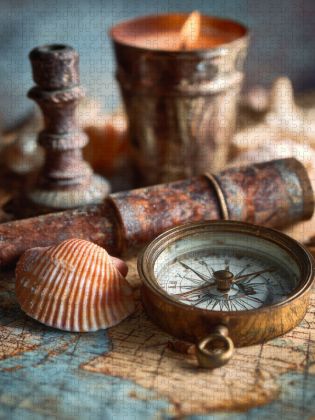Produktbild: CALVENDO Puzzle Jede Welle erz&auml;hlt vom Menschlichen, unendlich und unerbittlich | 1000 Teile Lege-Gr&ouml;&szlig;e 64x48cm Foto-Puzzle f&uuml;r gl&uuml;ckliche Stunden