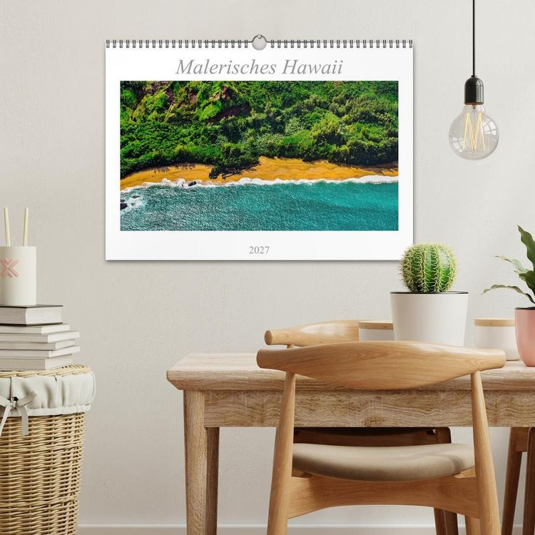 Produktbild: Malerisches Hawaii (Wandkalender 2027 DIN A3 quer), CALVENDO Monatskalender