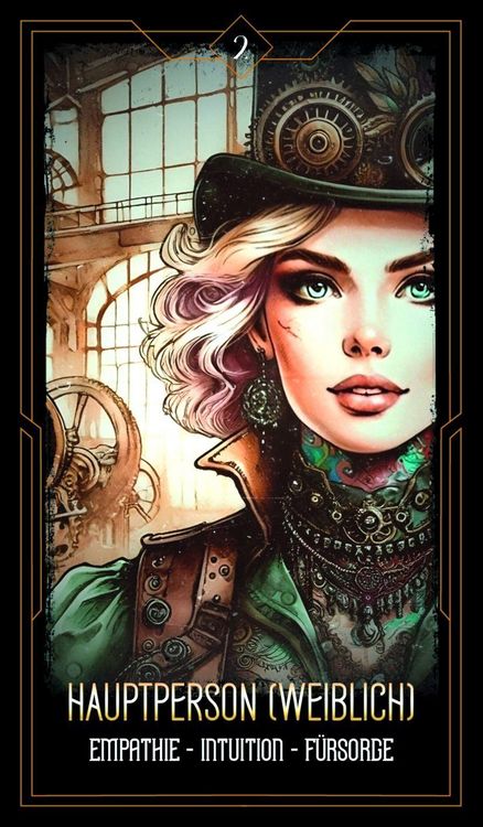 Produktbild: Steampunk Kipper - 36 Kipperkarten und 144-seitiges Booklet (Cyberpunk)