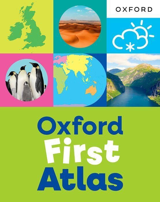 Produktbild: Oxford First Atlas: An illustrated atlas for children age 5+ - ideal for learning at school and at home