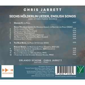 Produktbild: Sechs H&ouml;lderlin Lieder,English Songs and Music Fo