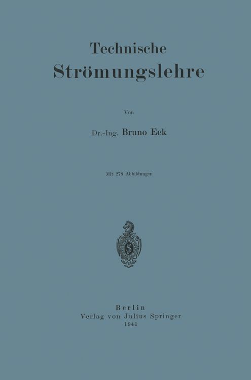 Produktbild: Technische Str&ouml;mungslehre