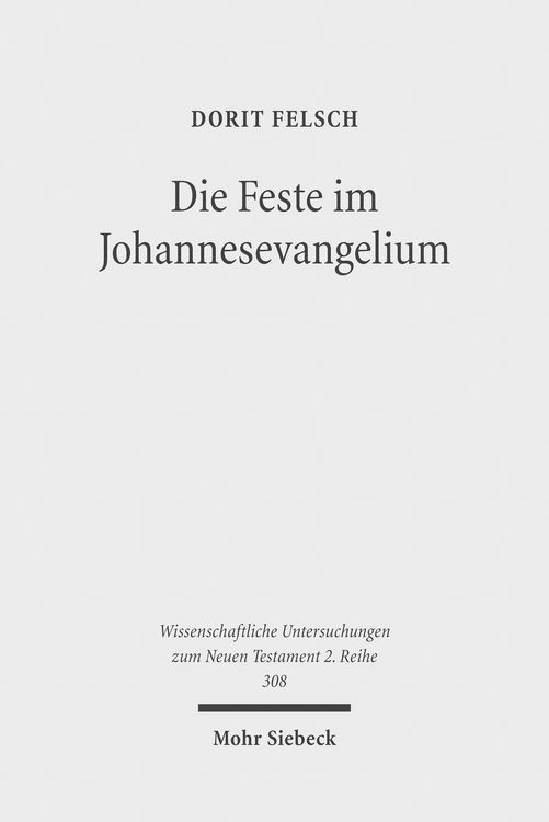 Produktbild: Die Feste im Johannesevangelium