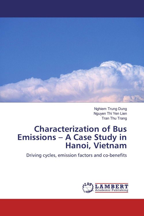 Produktbild: Characterization of Bus Emissions - A Case Study in Hanoi, Vietnam