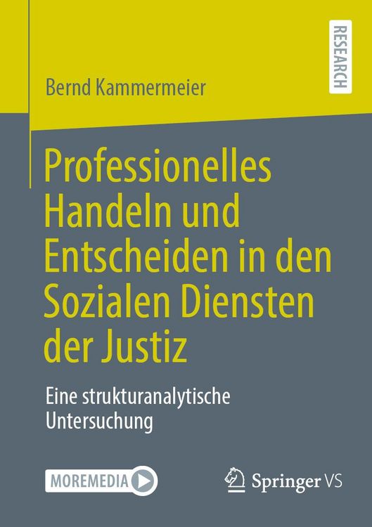 Produktbild: Professionelles Handeln und Entscheiden in den Sozialen Diensten der Justiz