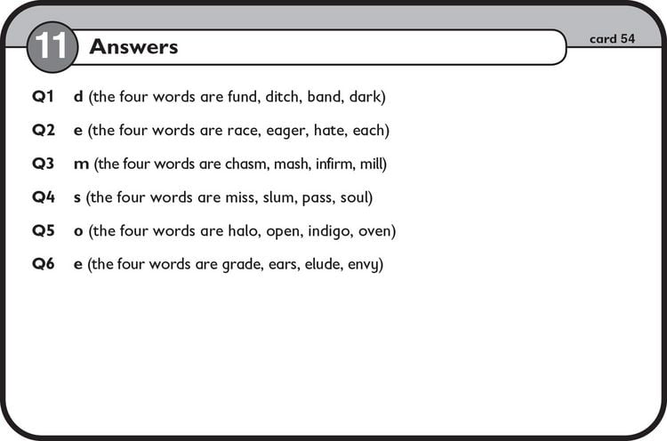 Produktbild: 11+ Verbal Reasoning Flashcards