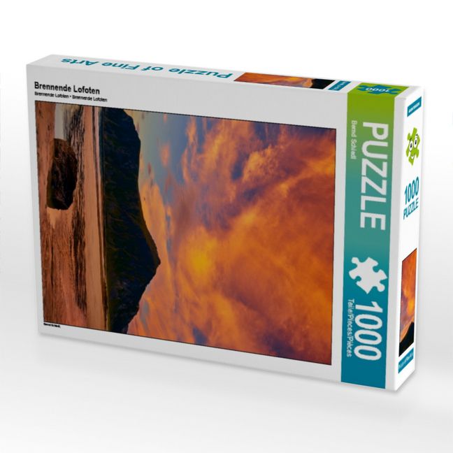 Produktbild: Brennende Lofoten (Puzzle)
